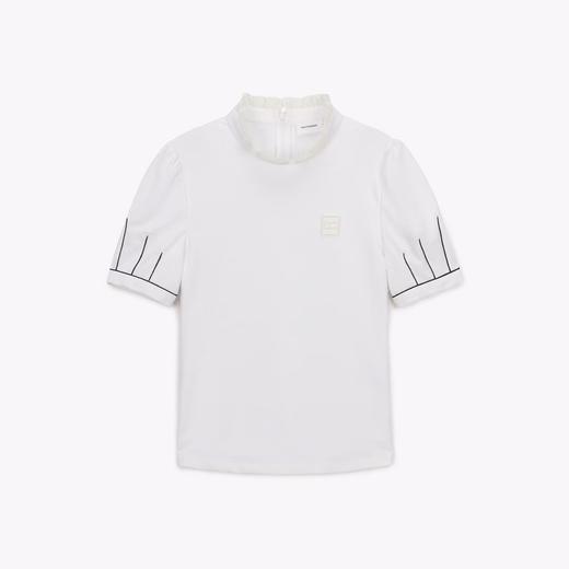 S家新款女士花边立领短袖来了！W222194-47 商品图5