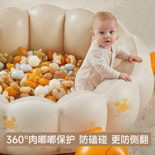【春日趣玩FUN】曼龙mloong造梦家螃蟹海洋球池婴儿游乐场可啃咬儿童宝宝玩具无毒波波球 商品图2