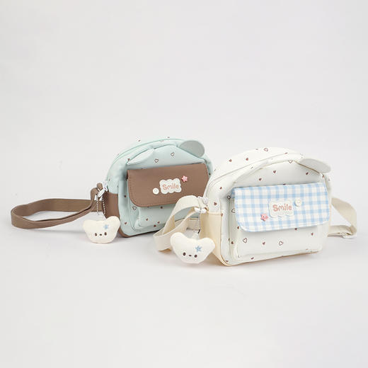 爱心熊耳萌趣卡通包包斜挎包-纪念日百货门店同款169259202 商品图0