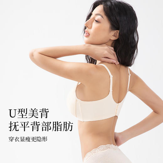 （下单赠内裤）我的花匠ME美姿文胸 | W型软支撑，轻透蕾丝设计，U型美背，穿衣显瘦更隐形 增加卖点：品牌【我的花匠】监制的【Me！】品牌系列！ 商品图3