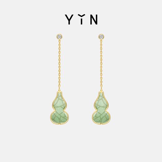 「宜」小冰葫18K金耳坠 商品图0