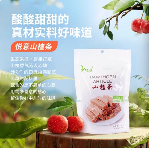 纯净素食悦意素山楂条糕酸甜软糯饭前后果零休闲办公袋装开胃营养 商品图0