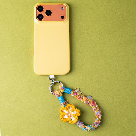 怡禾好事花开编织手机绳，手工编织，马年限定，短款/长款手机绳 商品图4
