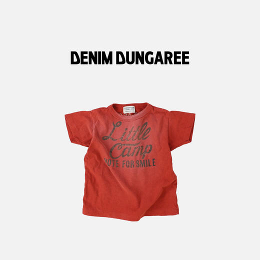DD日本童装 DENIM DUNGAREE 复古棉质 LITTLE CAMP 瓢虫短袖T恤 商品图2