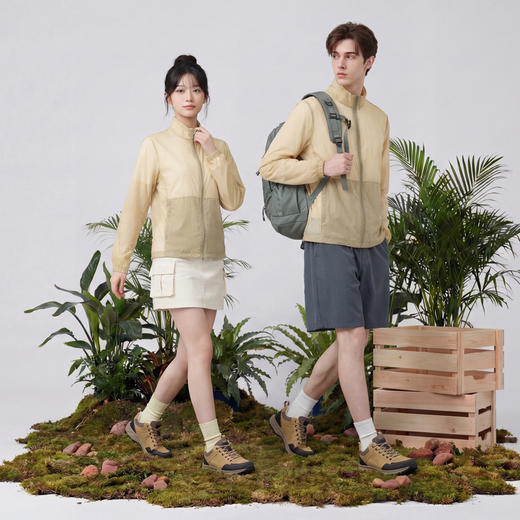 【男女同款】圣得西立领防晒外套男款2026新款春季宽松薄款夹克 商品图13