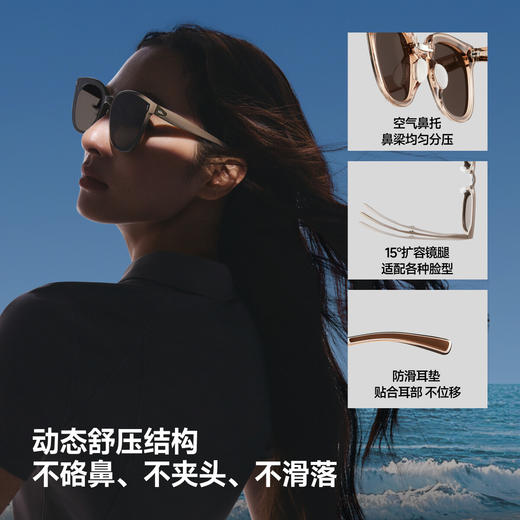 【春上新】【新品】6楼蕉下大方圆框折叠墨镜FD020吊牌价329 商品图3