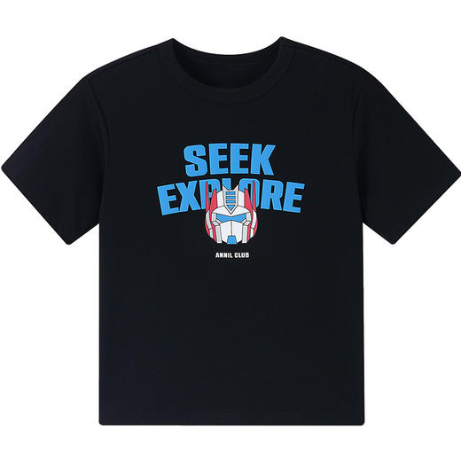 男童圆领短袖针织衫夏季新款安奈儿童装EB621651 商品图8