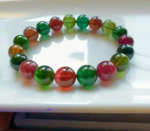 10mm单圈老矿碧玺手链 商品图5