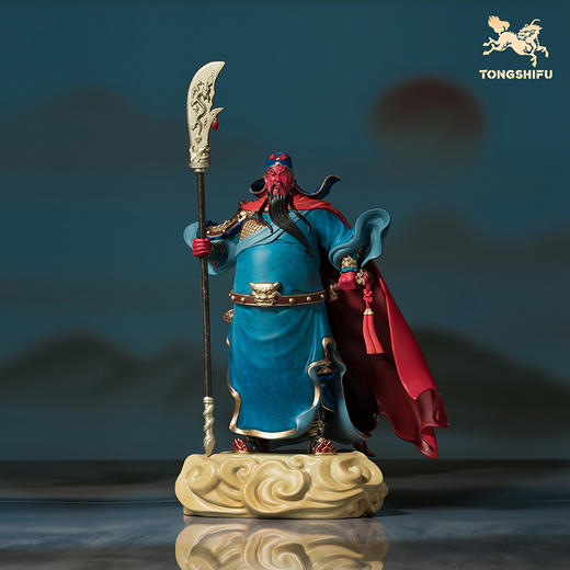 铜师傅《威震山河》办公室关羽关公关二爷铜摆件 武财神工艺品 商品图0