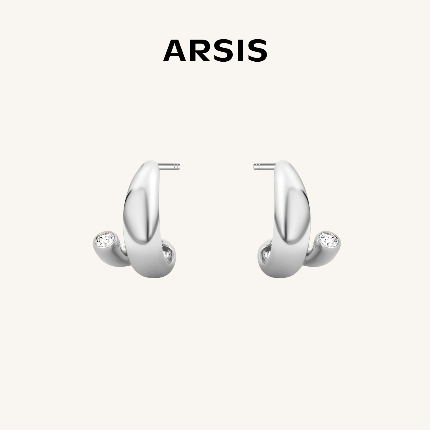 ARSIS｜自由搭配系列 循光小耳钉