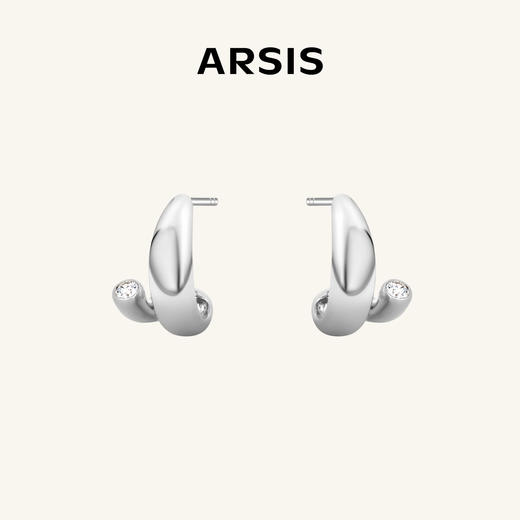 ARSIS｜自由搭配系列 循光小耳钉 商品图0
