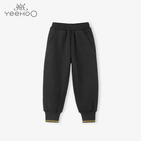 英氏儿童裤子22秋冬新款双层加厚保暖长裤童装休闲裤YRKCJ42329A