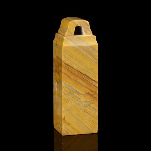 孤品17841木纹石鼻钮方章姓名章藏书章2.5*2.5*7.9cm 商品图2