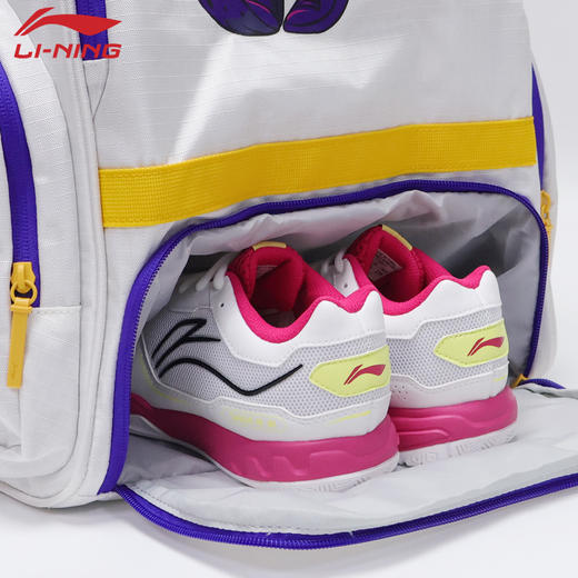 李宁运动双肩背包大容量匹克球拍包CPC赛事联名款ABSW233 商品图5