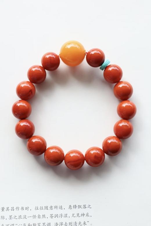 【新年上新】鸿运开年 满肉满色南红手串 12.3mm CR 商品图3