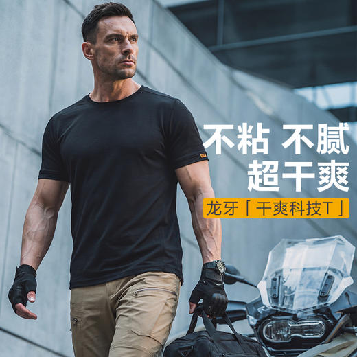 龙牙秘战短袖圆领T恤 商品图1