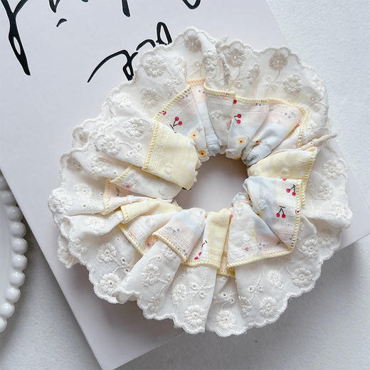 碎花蕾丝大肠发圈-纪念日百货门店同款169256669 商品图4