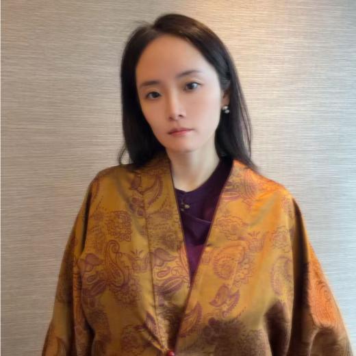 【咕咕同款】NANSONGSILK/NS新中式香云纱国风复古立领长袖外套M1D536112Y南宋 商品图2