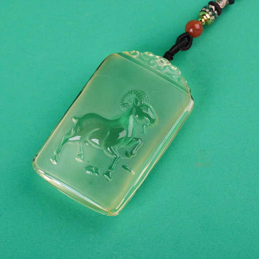 【名扬四海】黄水晶生肖羊   ZX260120804 商品图5