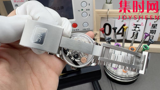 【新款葡七钢带款】新品万国APS葡萄牙七日链系列 APS新款葡七钢带款 白盘金针 男士腕表 商品图6