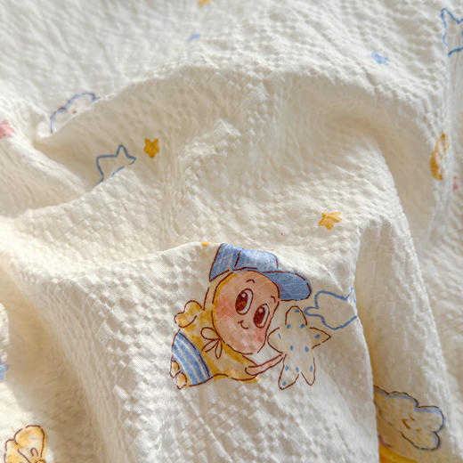 【品牌直发】加倍生活 春夏新款泡泡皱皱纱四件套（12色可选）-yc0228001 商品图7