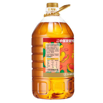 金龙鱼 食用油【保真花生油】物理压榨 压榨一级花生油6.18L 商品图6