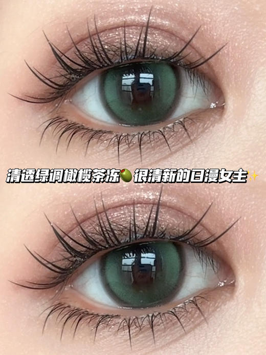 苔藓清透绿·日抛·六片装 商品图0