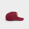 DSQUARED2 中性徽标贴片刺绣棉质棒球帽 酒红色 BCM0986 05C00001 4066 商品缩略图3