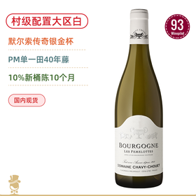 普利尼蒙哈榭单一田！银金杯酒庄弗梅洛特白葡萄酒 Domaine Chavy-Chouet Bourgogne Blanc Les Femelottes 2022