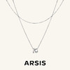 ARSIS｜自由搭配系列 循光双环叠链 商品缩略图0