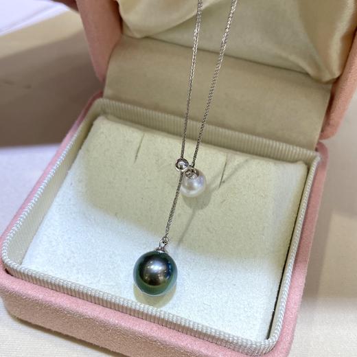 双珠珍珠项链 商品图0