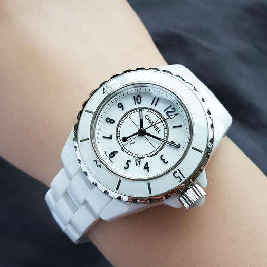 【95新】CHANEL 香奈儿H0968石英机芯日期显示33MM（女款）J12系列陶瓷300126NJS22 商品图8