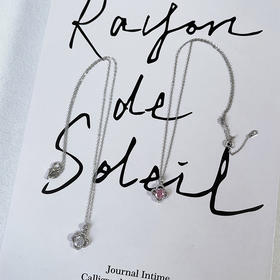 粉色时尚锁骨项链短链-纪念日百货门店同款169595265