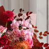 《福气满满》高原红红掌大花蕙兰大丽花花束 商品缩略图5