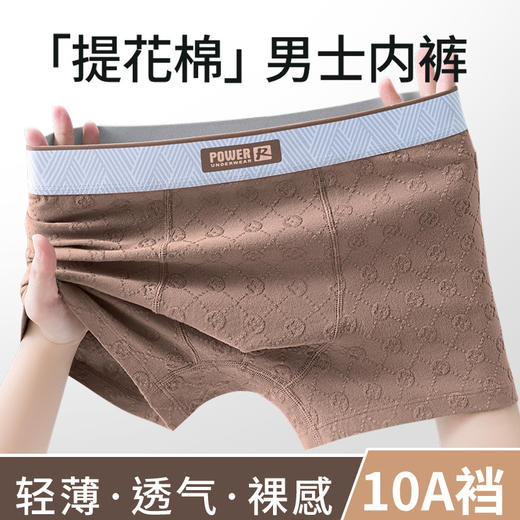 春节不打烊【精致提花棉❗️立体裁剪不易夹臀】纯棉内裤男平角裤男生四角裤男款裤头男式运动裤头短裤。jd 商品图0