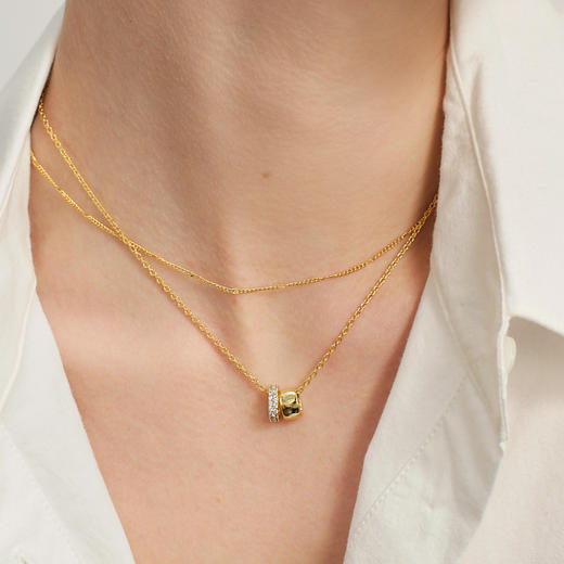 ARSIS｜自由搭配系列 循光双环叠链 商品图5