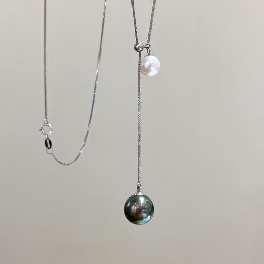 双珠珍珠项链 商品图1