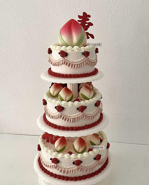 三层寿桃（提前2天预定） 商品图0