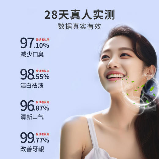 春节不打烊【清新口气❗️去渍亮白】美白增白祛渍羟基磷灰石牙膏清洁黄牙口臭抑菌清新口气氨基酸牙膏。 商品图3