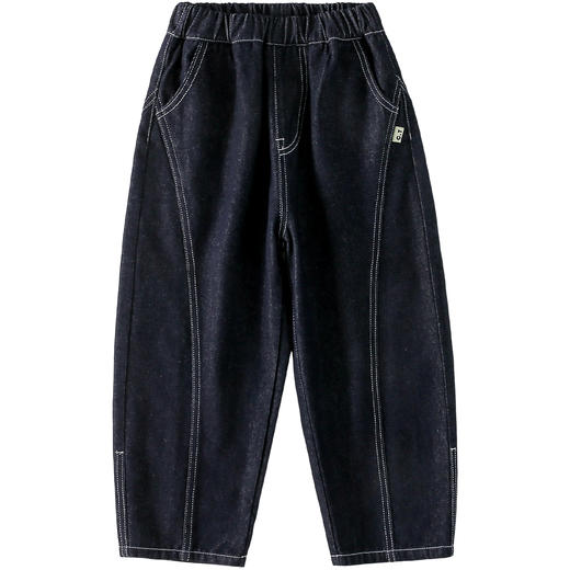 棉花堂潮酷耐磨软牛仔童装裤 -FD61106 商品图11