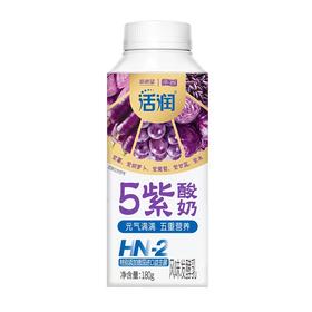 新希望活润5紫酸奶风味发酵乳 180g/瓶