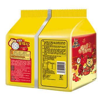 康师傅 方便面 经典番茄鸡蛋牛肉面五连包115g*5 泡面袋装速食 方便食品 商品图6