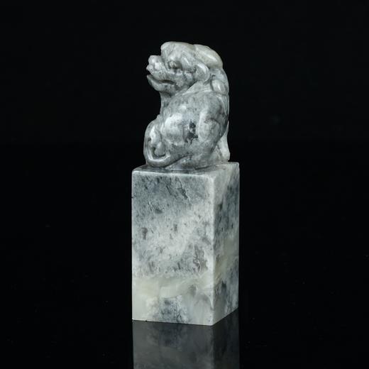 孤品17812长白石貔貅钮方章姓名章刀感佳2.5*2.5*8.1cm 商品图1