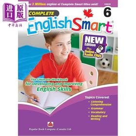 【中商原版】加拿大课程英语练习册 聪明英语 六年级 Complete EnglishSmart Grade 6 Canadian Curriculum English Workbook