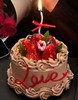 4寸动物奶情人节蛋糕 商品缩略图2