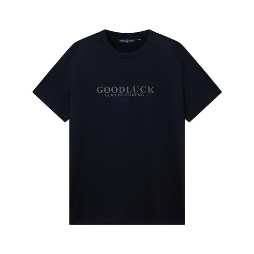 【抗起球】德鲨白色短袖圆领T恤男2026夏季新款百搭打底衫 商品图2