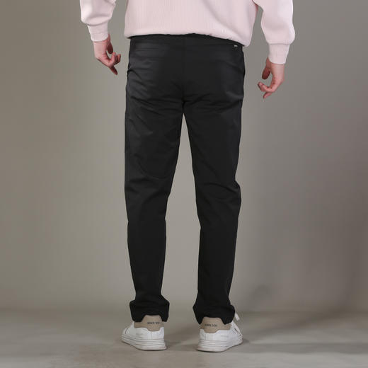 DRONKOO 2026 半松紧腰左袋钉扣高弹中厚休闲长裤 商品图4