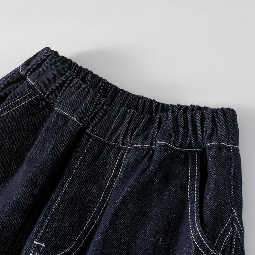 棉花堂潮酷耐磨软牛仔童装裤 -FD61106 商品图8