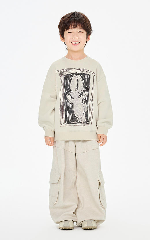 jnby  26年 春款  套头卫衣  1Q2411390 商品图0