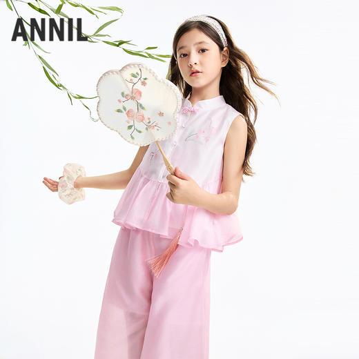 女童套装夏季新款安奈儿童装EG622646 商品图0